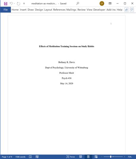 basics fundamentals  formatting research papers   style