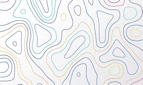 abstract colorful topographic map design vector  vector art