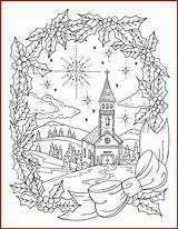 Coloring Christmas Christian Adult Pages Printable Colouring Sheets Instant Winter Kids Church Book Ausmalbilder Etsy Drawing Noel Books Mandalas Choose sketch template