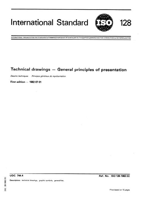 iso  technical drawings general principles