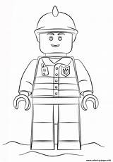 Coloring City Lego Pages Fireman Printable Print Ausmalbild Colorear Para Dibujos Color Feuerwehr Ausmalen Ausmalbilder Book Pintar Kostüm Visit Zum sketch template