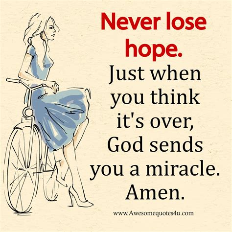 awesome quotes god send   miracle