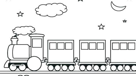 train coloring pages  preschoolers cheryle towns