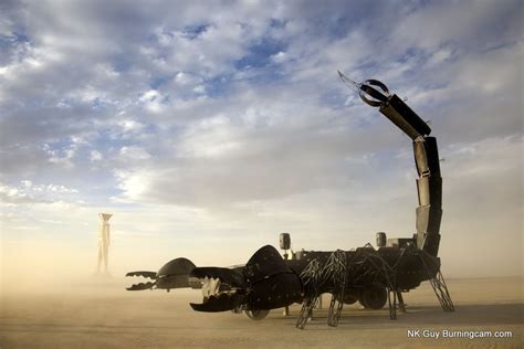 the scorpion art car from burning man is for sale on ebay