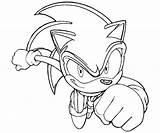 Sonic Coloring Pages Random sketch template