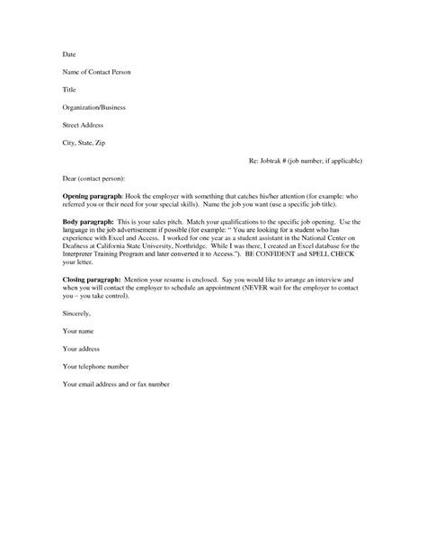 cover letter  resume format cover letters samples