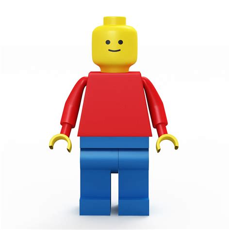 Classic Lego Man 3d Model Cgtrader