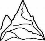 Mountain Clip Clipart Clipartix Related sketch template