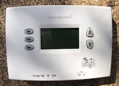 honeywell pro  programmable heat pump thermostat thdh  ebay