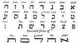 Hebrew Alphabet Letter Jewish Letters Shavei Israel Volunteer Teaches Central America Minute Last Oxford Press University sketch template