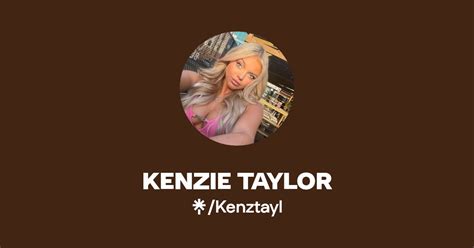 Kenzie Taylor Instagram Tiktok Linktree