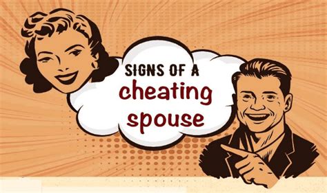 signs   cheating spouse infographic visualistan