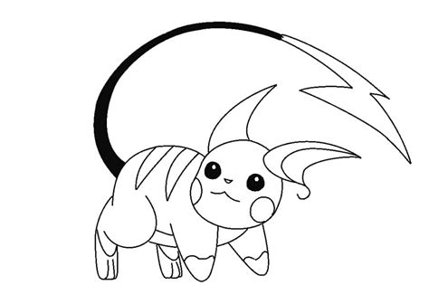 angry raichu coloring page  printable coloring pages  kids