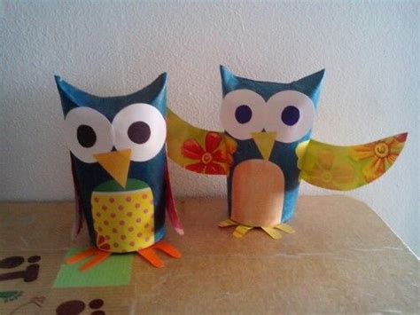 owl craft  toilet paper roll cardboard owl crafts crafts art