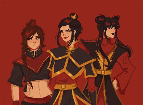 I Drew Azula Mai And Ty Lee And I M Really Happy With How It Came Out