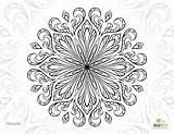 Coloring Pages Adults Advanced Printable Mandala Flower Flowers Unique Getcolorings Color Romantic Adult Library Clipart Comments Romance Popular Printabl sketch template