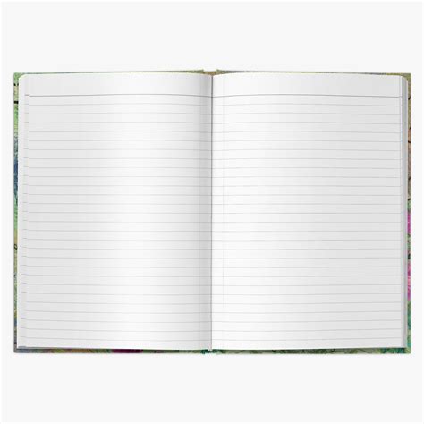 hardcover journal lined blank pages daily writing notebook etsy