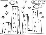 City Coloring Pages City6 sketch template