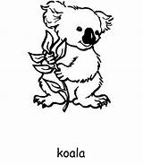 Australia Pages Coloring Kids Endangered Species Colouring Printable Print Animals Getcolorings Comments sketch template