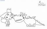 Holly Ben Pages Coloring Printable Dinosaur Jewels Kingdom Little Wonder sketch template