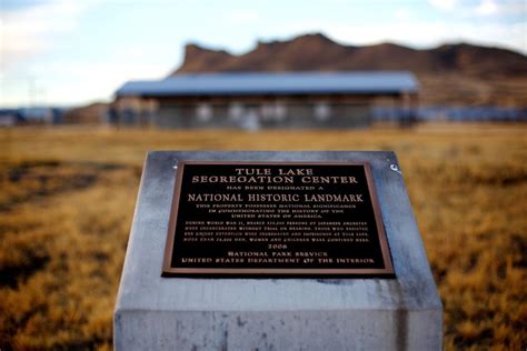 tule lake manzanar internment sites aim  shed light  dark spot  american story