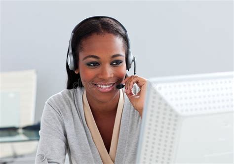 customer service agent  headset  royalty  stock image image