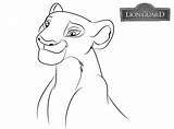 Lion Coloring Pages Guard Nala Kids Printable Drawing Color Print sketch template