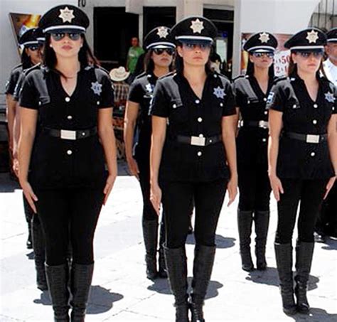 mexico s sexiest police force instructed to dress down