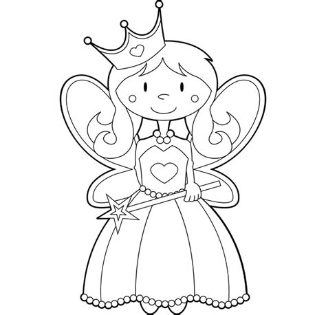 tooth fairy coloring page coloring home