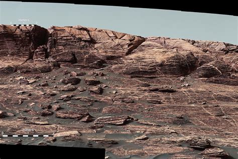nasas mars curiosity rover begins climbing vera rubin