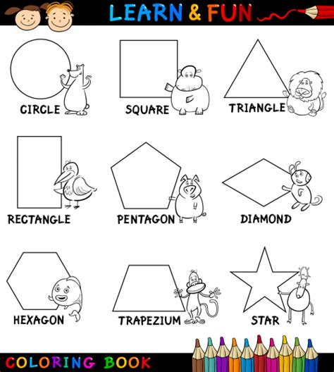 printable easy shapes coloring page kidspressmagazinecom