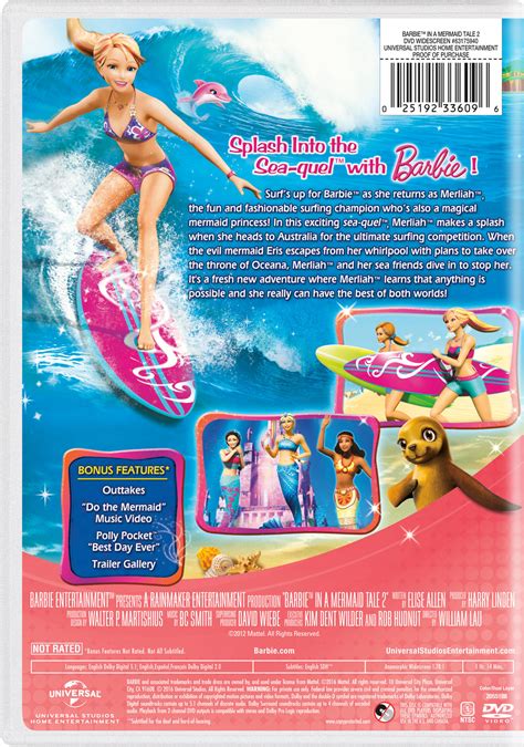 barbie   mermaid tale   page dvd blu ray digital hd