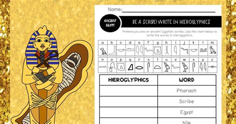 Little Mrs Bell Ancient Egypt Unit Plan And Freebie