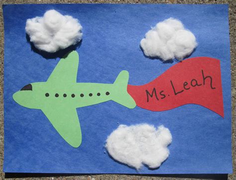 airplane themed kids crafts