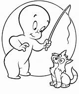 Ghost Coloring Pages Casper Ghosts Kids Printable Cat Cartoon Halloween Drawing Simple Sheets Color Template Getdrawings Easy Getcolorings Pinkalicious Immediately sketch template
