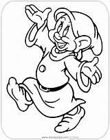 Dwarfs Dopey Disneyclips Grumpy sketch template