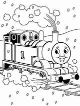 Thomas Pages Coloring Printable Train Tank Colouring Engine Simple Comments sketch template