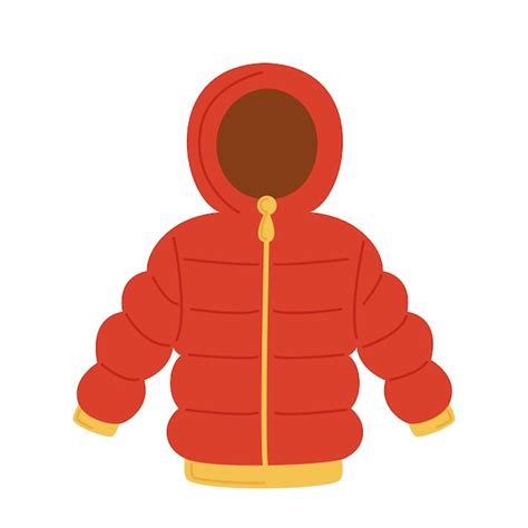 premium vector vector illustration  cartoon winter jacket isolated
