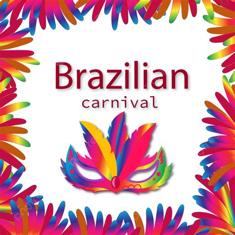 Brazilian Carnival Vector Design Images Rainbow Brazilian Carnival