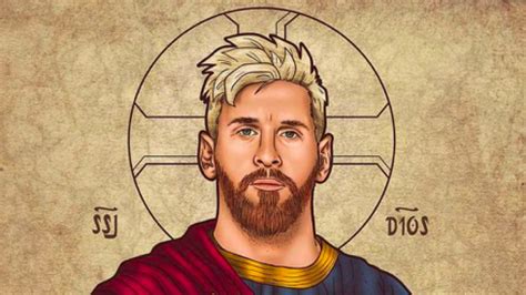 Lionel Messi Drawing Picture