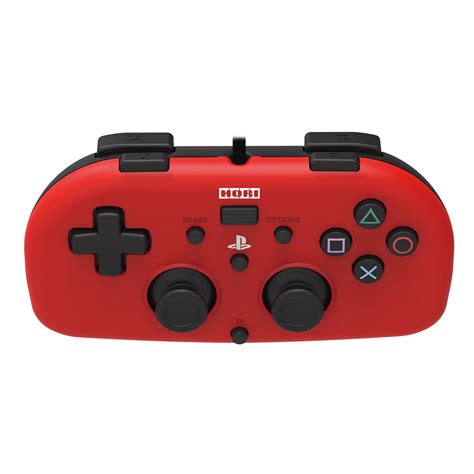 hori mini gamepad wired controller  ps red walmartcom