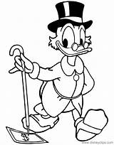 Scrooge Ducktales Ebenezer Disney Wonders sketch template