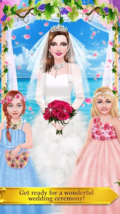 Sweet Wedding Day Bridal Girls Salon Spa Makeup And Dress Up
