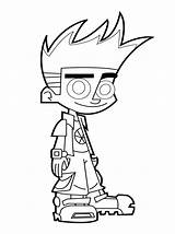 Johnny Test Coloring Pages Printable Colouring Drawing Cartoon Print Coloring4free Film Tv Online Game Cartoons Book Funny Quotes Sheets Printables sketch template