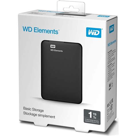 wd tb elements portable external hard drive usb  wdbuzgbbk wesn black sweech