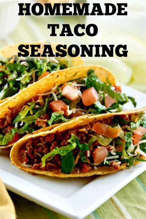 homemade taco seasoning mix recipe housewife how tos®