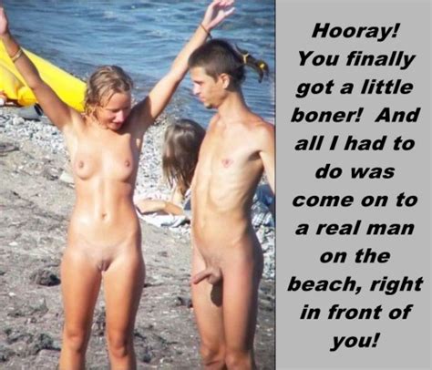 at the beach small cock humiliation