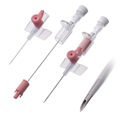 safety intravenous catheter  wings  injection port