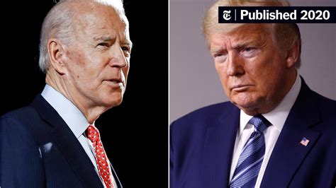 trump and biden will fight the election with charts the new york times