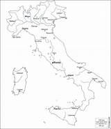 Italy Cities Coloring Rivers sketch template